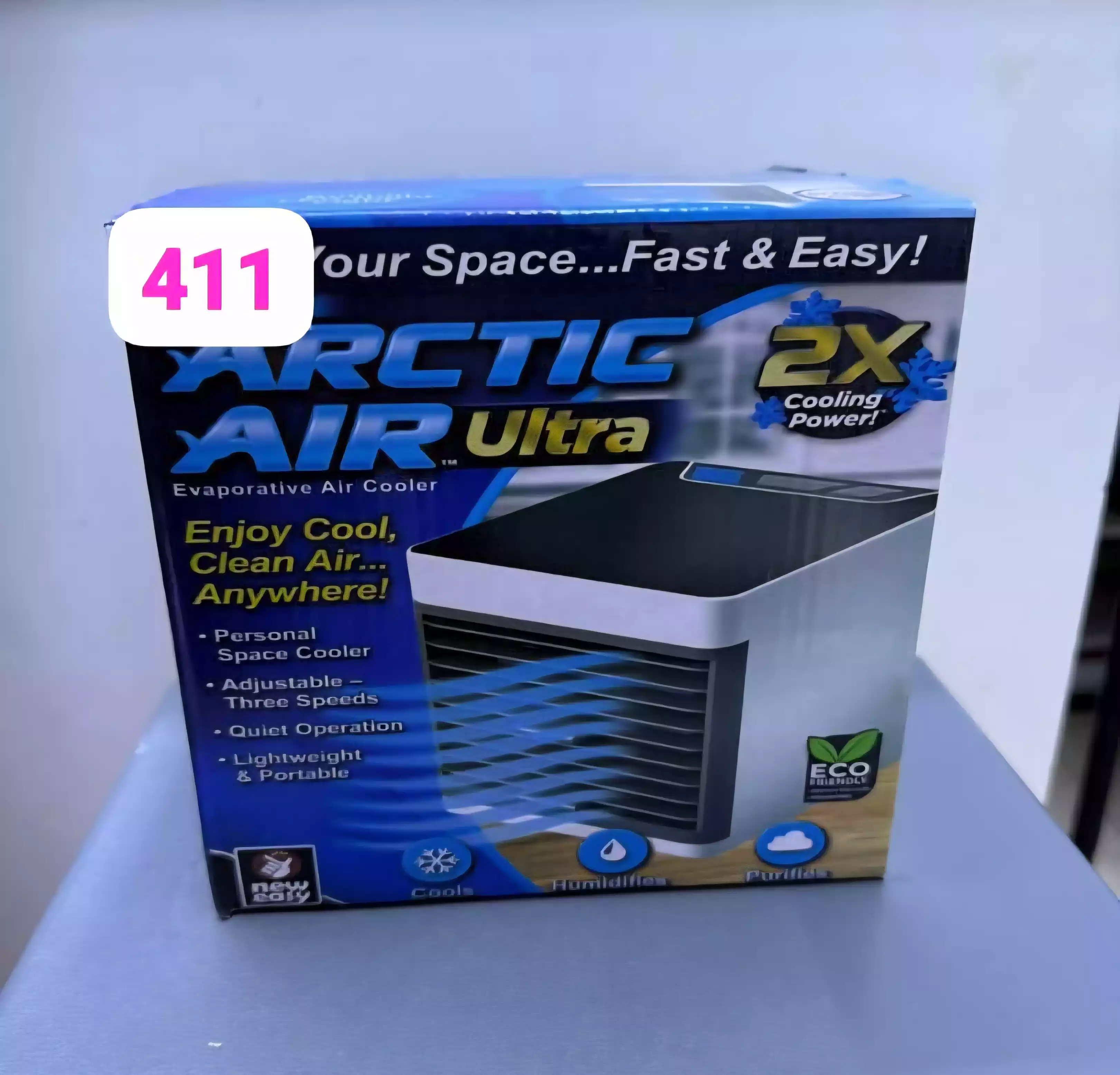 مینی کولر آبی آرکتیک ایر مدل Arctic Air Ultra با فناوری Hydro-Chill
