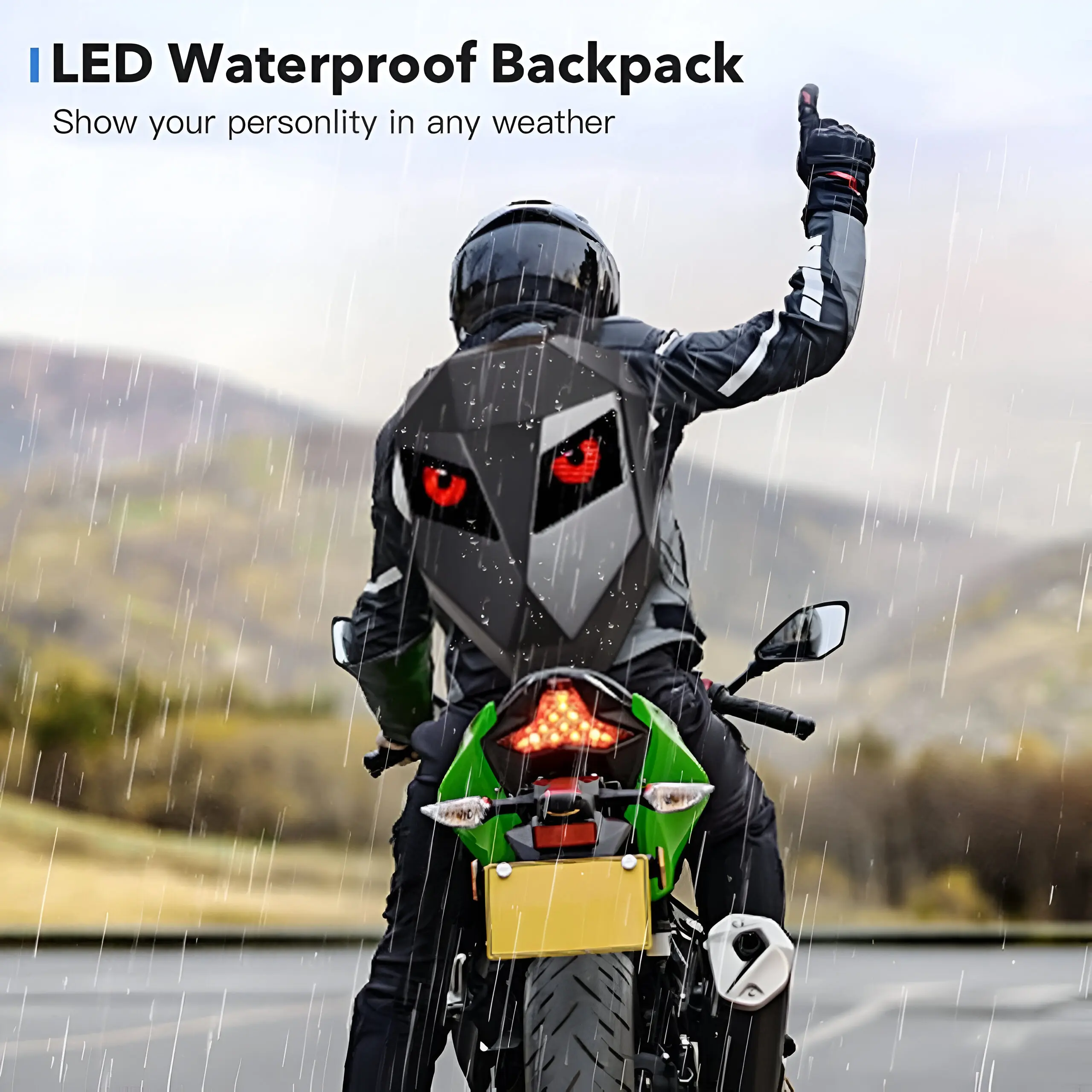 کوله پشتی صفحه نمایش هوشمند مدل LOY ا LOY smart screen backpack